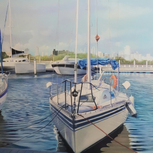 Gravura fine art - Farol da Barra