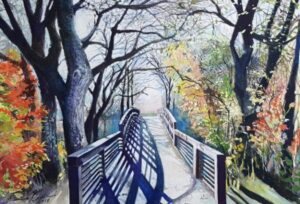 Gravura fine art - Travessia